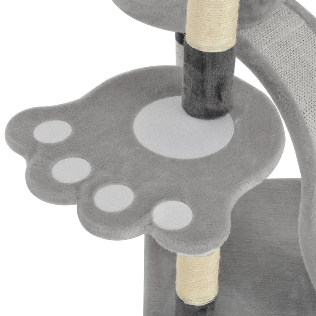 145cm Grey Cat Scratching Tree