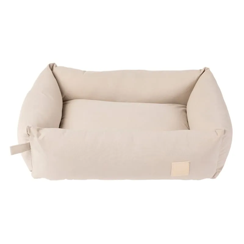 [15% OFF] Fuzzyard Life Premium Cotton Sandstone Lounge Dog Bed (3 Sizes)