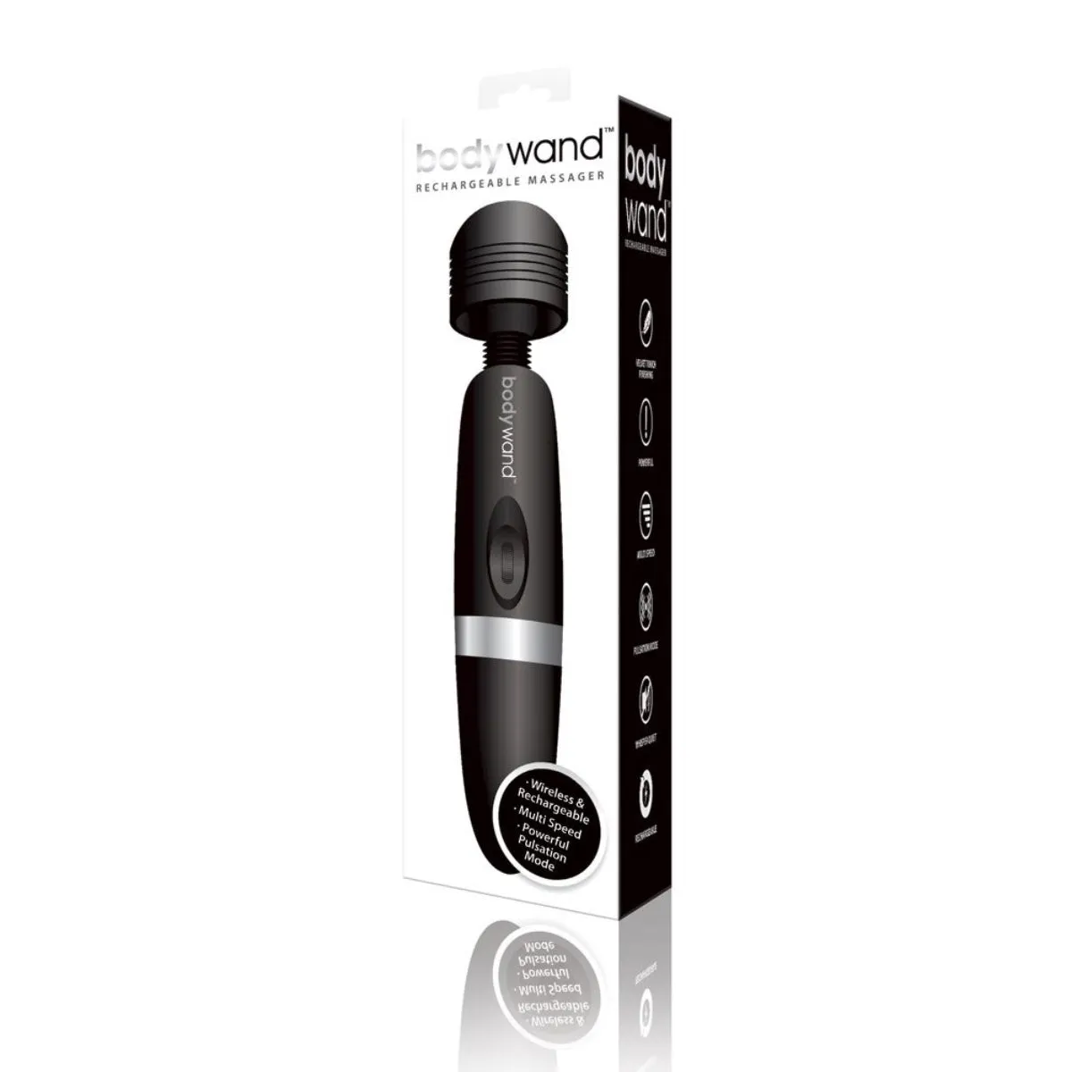 Bodywand Rechargeable Wand Massager Black