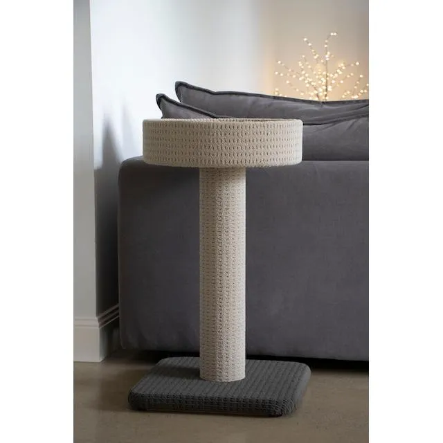 Bosscat Duke Premium Slate Scratcher with Natural Sisal Post