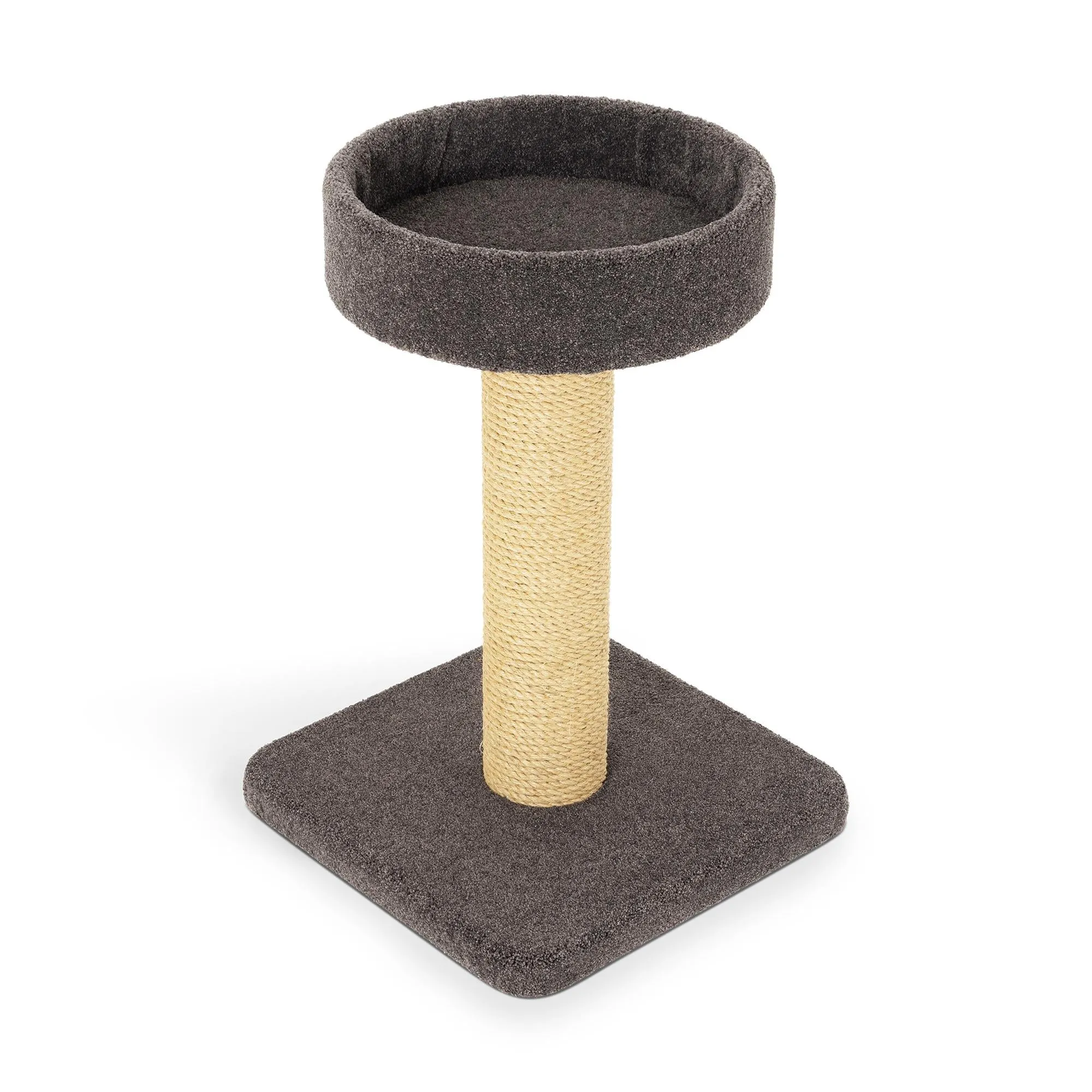 Bosscat Duke Premium Slate Scratcher with Natural Sisal Post