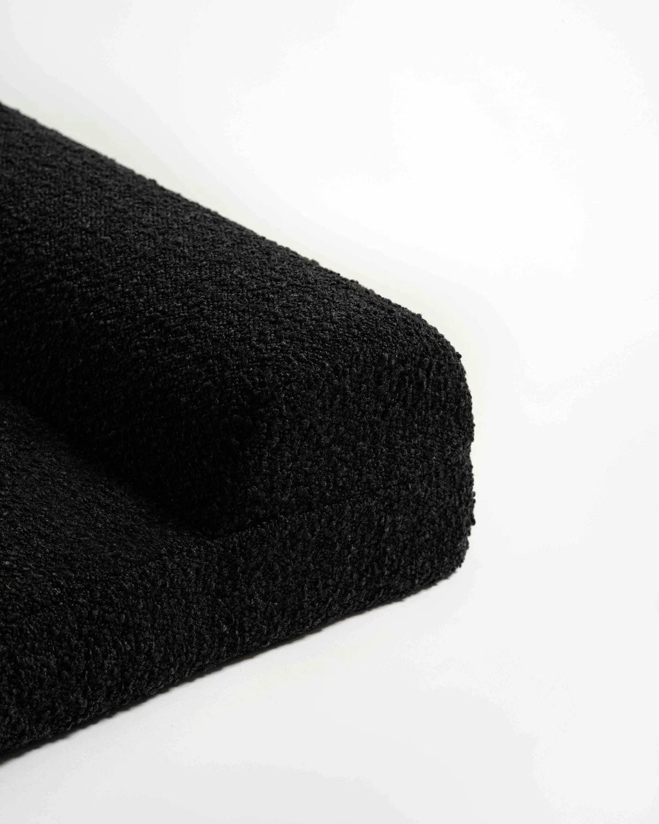 Boucle Pet Bed - Raven
