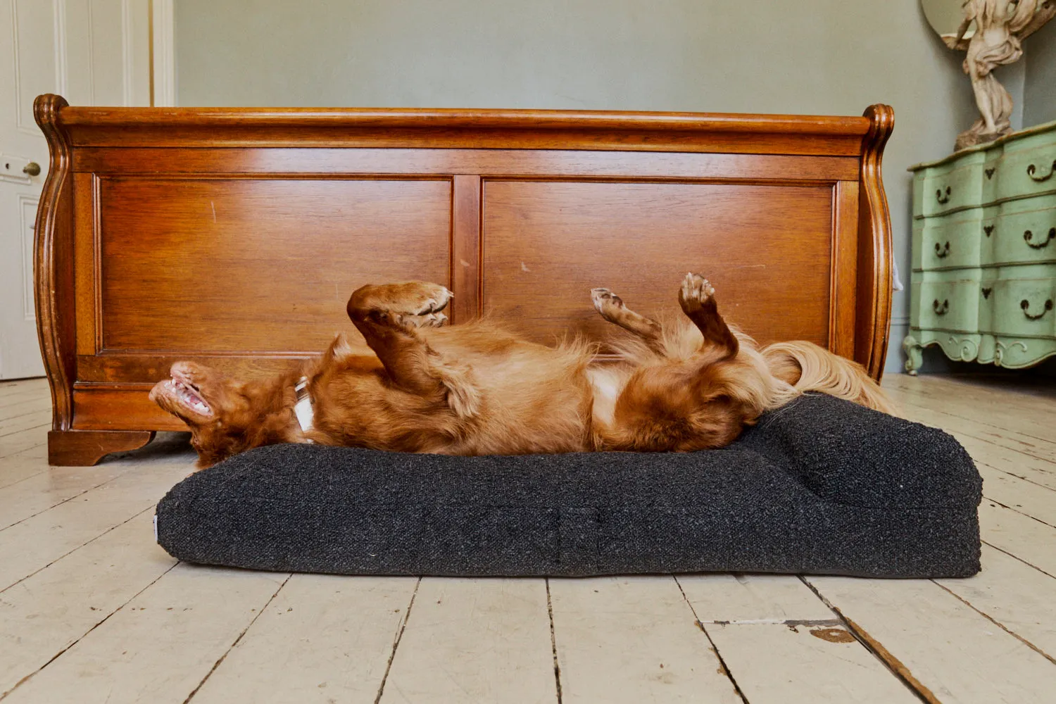 Boucle Pet Bed - Raven