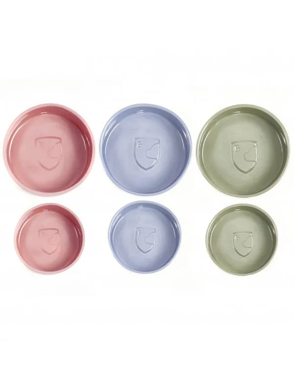 Buddy Dog Food and Water Bowl, Green Medium