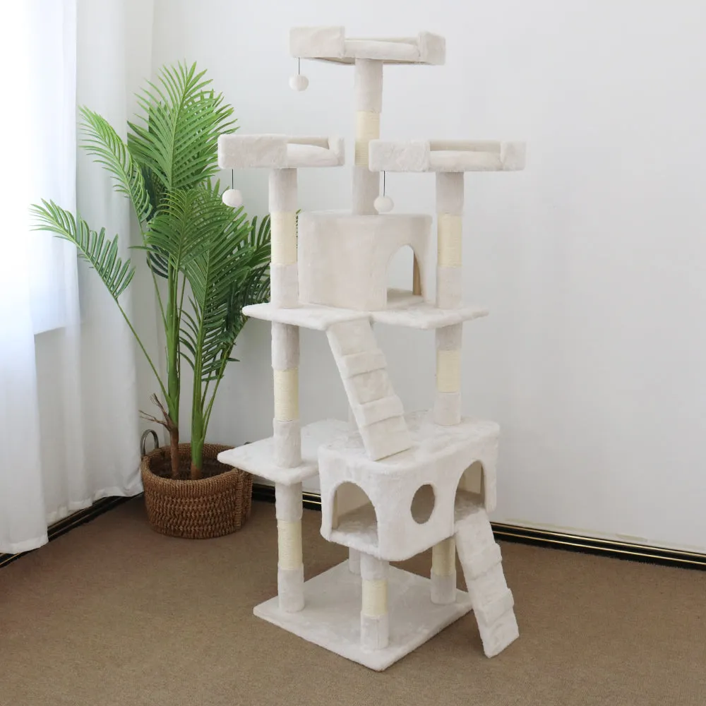 CATIO Tranquility Palace Cat Scratching Post [50x50x171cm]