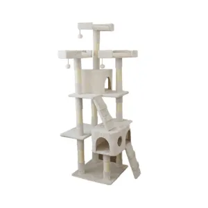 CATIO Tranquility Palace Cat Scratching Post [50x50x171cm]