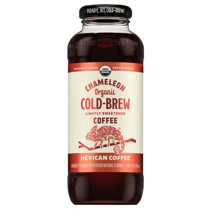 Chameleon Cold-Brew - Organic Cold Brew Coffee, 10oz | Assorted Flavors