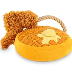 chicken n' wooffles rope toy
