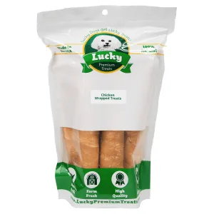 Chicken Wrapped Rawhide Dog Treats Bull Sticks for Large Dogs  5.00% Off Auto renew