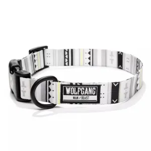 Coastal Wolfgang White Owl Dog Collar or Leash