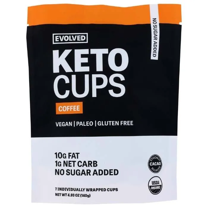 Evolved - Organic Chocolate Keto Cups | Multiple Options