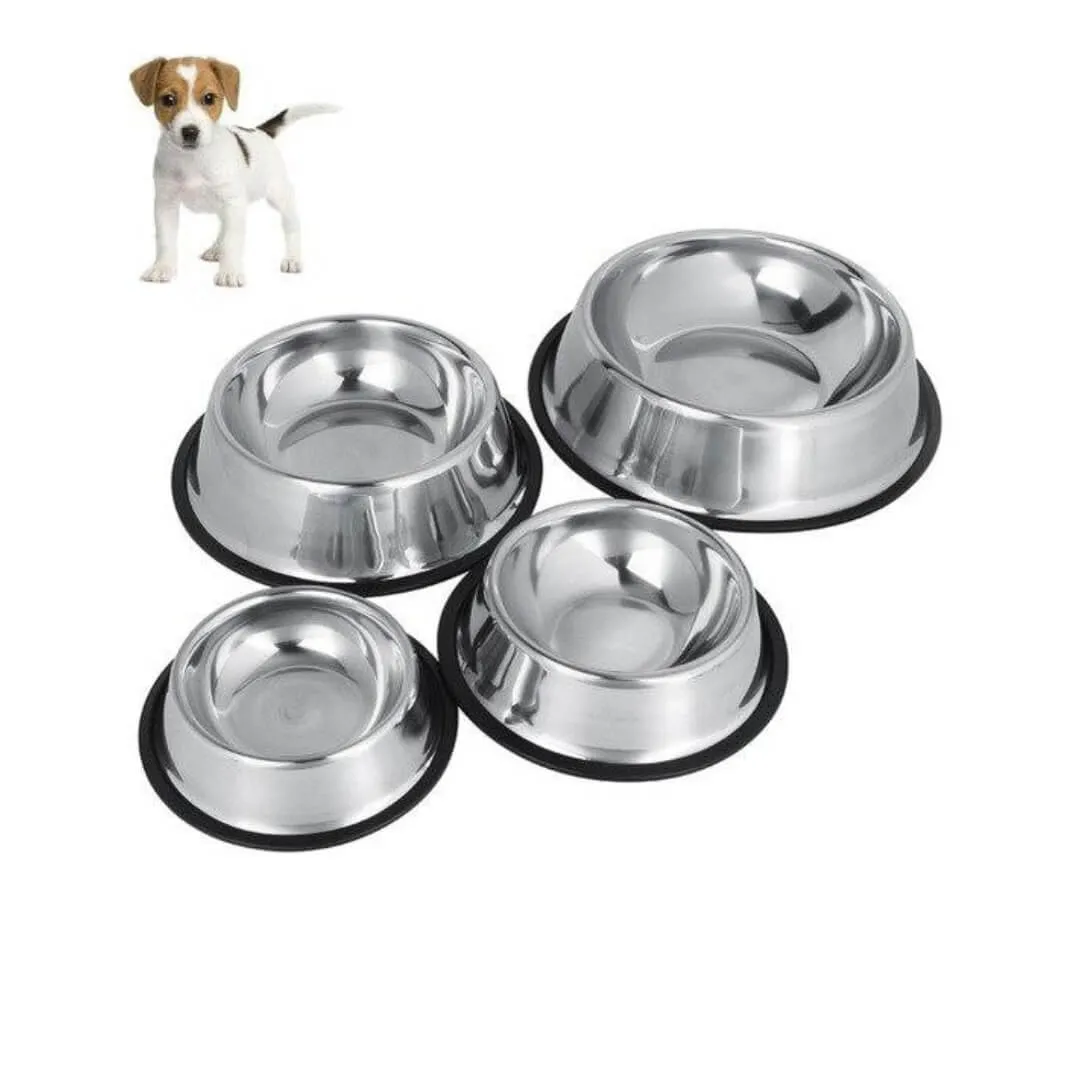 Feeding Bowl Stainless Steel for Dogs & Cats
