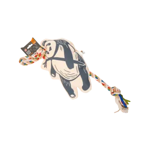 FOFOS FLOSSY ROPE TOY WITH PANDA