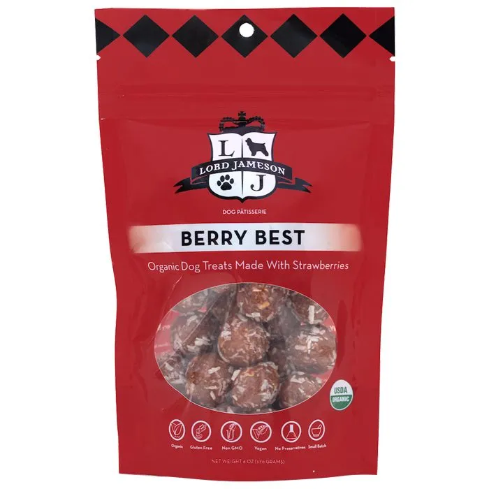 Lord Jameson - Organic Dog Treats, 6oz | Multiple Flavors
