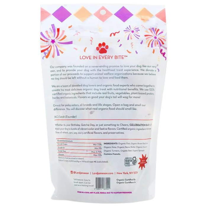 Lord Jameson - Organic Dog Treats, 6oz | Multiple Flavors