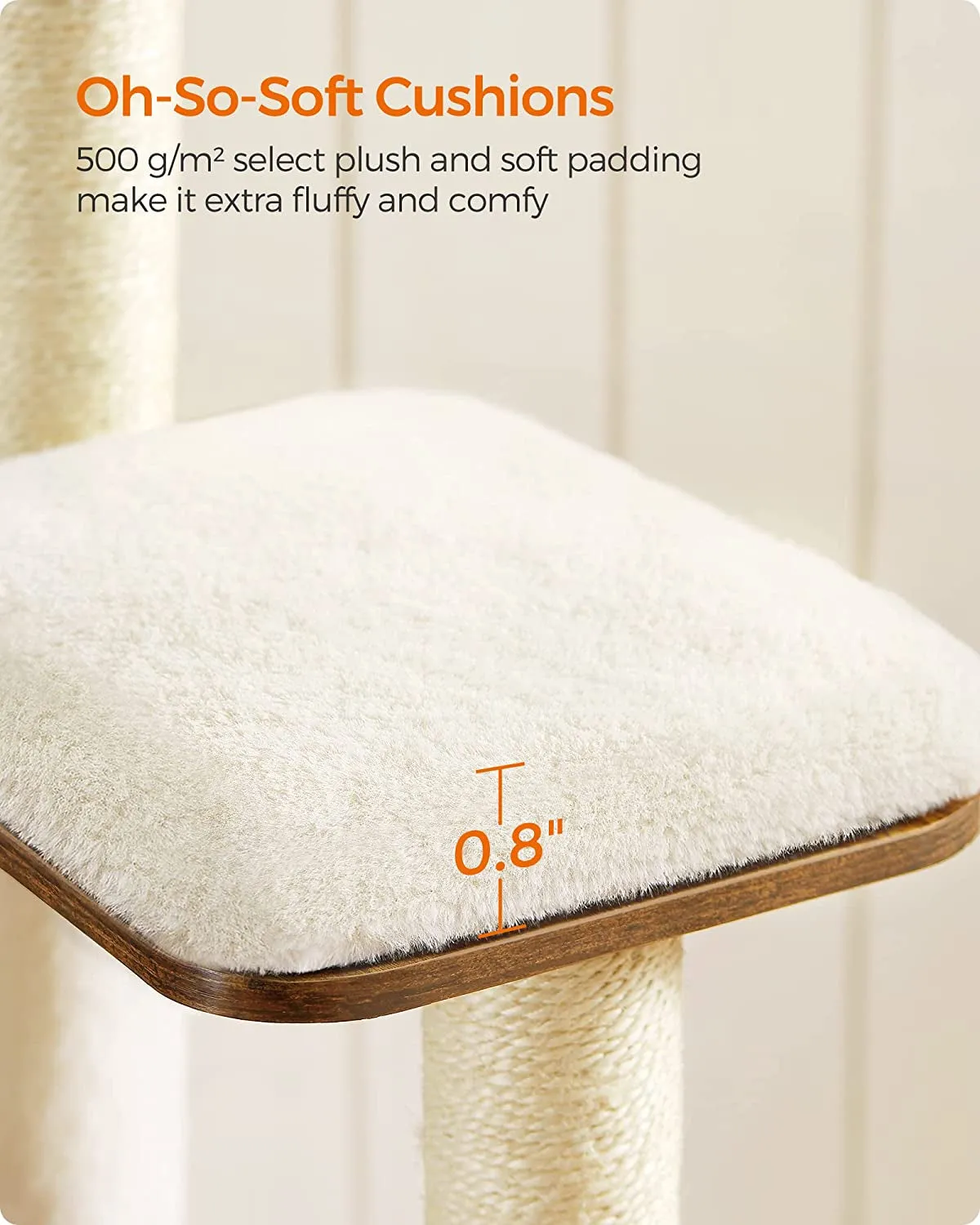 Modern 65-Inch Cat Tree