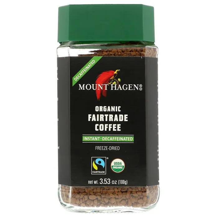 Mount Hagan - Organic Freeze Dried Instant Coffee Jar, 3.53oz