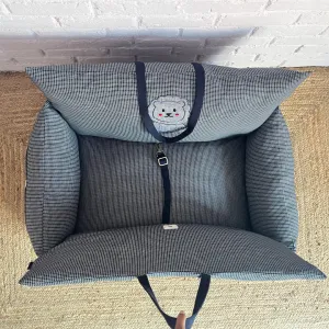 PoochMate OAK 3.0 Lion on Board Travel Dog Bed Blue Medium