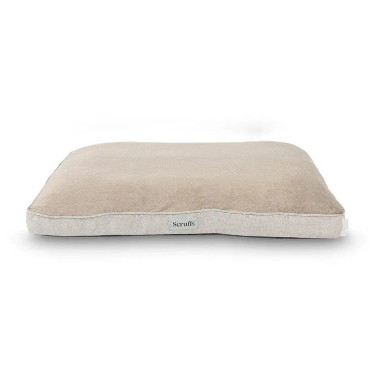 Scruffs Harvard Dog Mattress - Pearl Grey