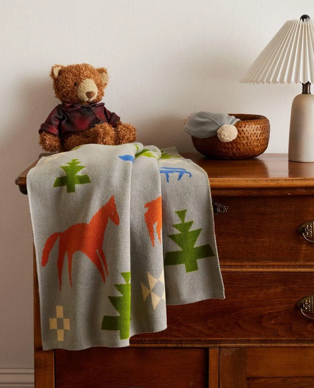 Shared Path Baby Blanket & Beanie