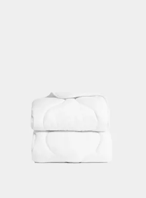 White Quilted Snuggle Blanket