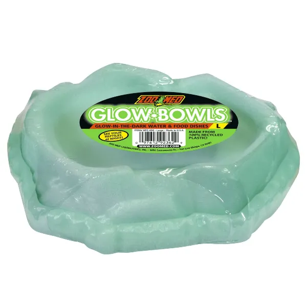 Zoo Med Glow-Bowls; Glow-in-the-Dark Combo Bowls