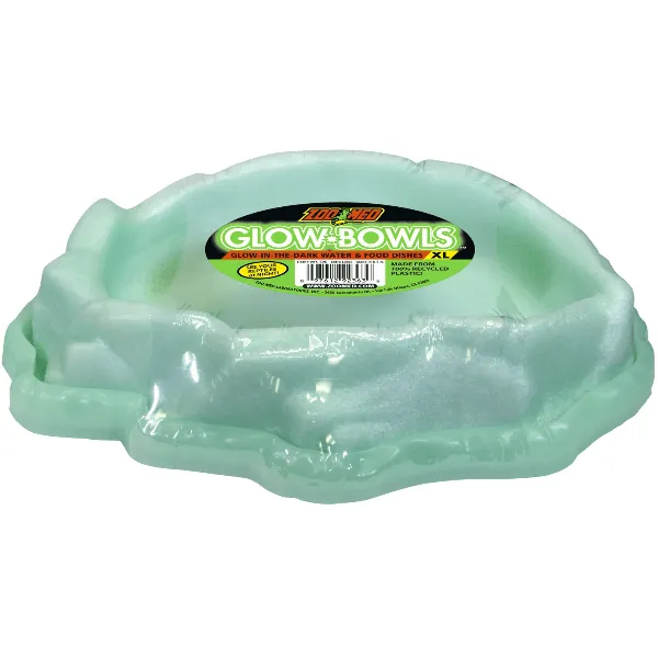 Zoo Med Glow-Bowls; Glow-in-the-Dark Combo Bowls